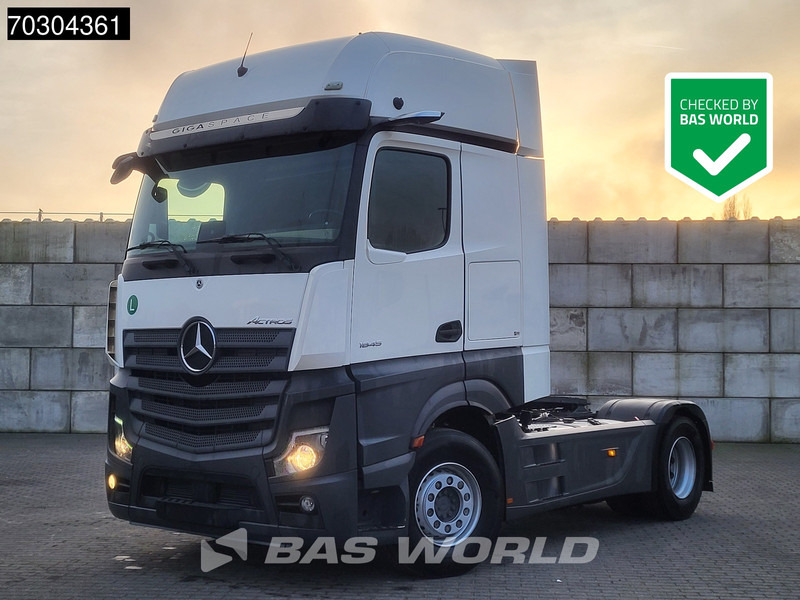 Mercedes-Benz Actros 1845 4X2 GigaSpace Retarder MirrorCam Navi Euro 6 - Trækker: billede 1 Mercedes-Benz Actros 1845 4X2 GigaSpace Retarder MirrorCam Navi Euro 6 - Trækker: billede 1