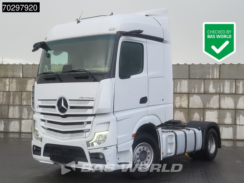 Mercedes-Benz Actros 1845 4X2 StreamSpace 2xTanks Standairco MirrorCam Navi PPC Euro 6 - Trækker: billede 1 Mercedes-Benz Actros 1845 4X2 StreamSpace 2xTanks Standairco MirrorCam Navi PPC Euro 6 - Trækker: billede 1