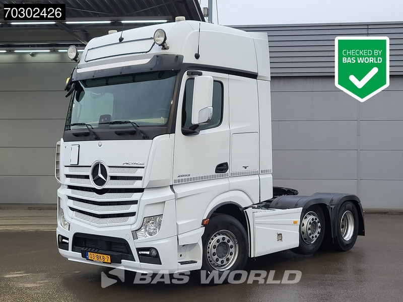 Mercedes-Benz Actros 2653 6X2 GigaSpace Retarder Lift+Lenkachse Standklima - Trækker: billede 1 Mercedes-Benz Actros 2653 6X2 GigaSpace Retarder Lift+Lenkachse Standklima - Trækker: billede 1