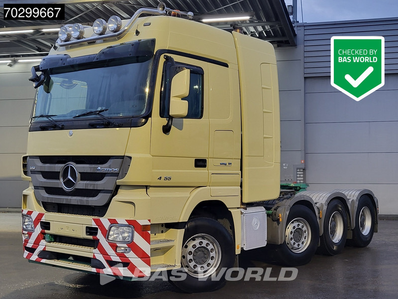 Mercedes-Benz Actros 4155 8X4 120T! 3-Pedals Retarder Big-Axle Lift+Lenkachse Euro 5 - Trækker: billede 1 Mercedes-Benz Actros 4155 8X4 120T! 3-Pedals Retarder Big-Axle Lift+Lenkachse Euro 5 - Trækker: billede 1