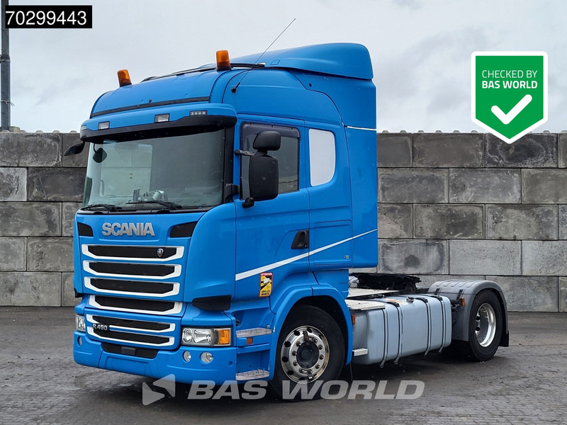 Scania R450 R 4X2 Retarder Standklima Alcoa Navi ACC Euro 6 - Trækker: billede 1 Scania R450 R 4X2 Retarder Standklima Alcoa Navi ACC Euro 6 - Trækker: billede 1