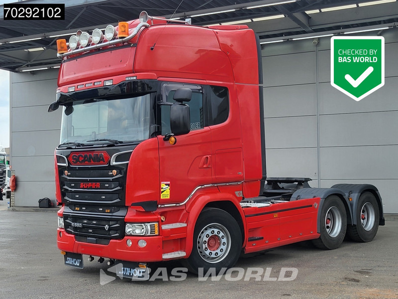 Trækker Scania R580 6X4 Retarder Standairco Xenon Navi ACC Euro 6: billede 1