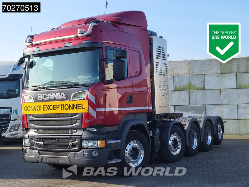 Scania R730 10X4 160T! Retarder 2x Tanks Big-Axle Drumbrakes Full-Air Hydraulik Navi Standklima Alcoa's - Trækker: billede 1 Scania R730 10X4 160T! Retarder 2x Tanks Big-Axle Drumbrakes Full-Air Hydraulik Navi Standklima Alcoa's - Trækker: billede 1