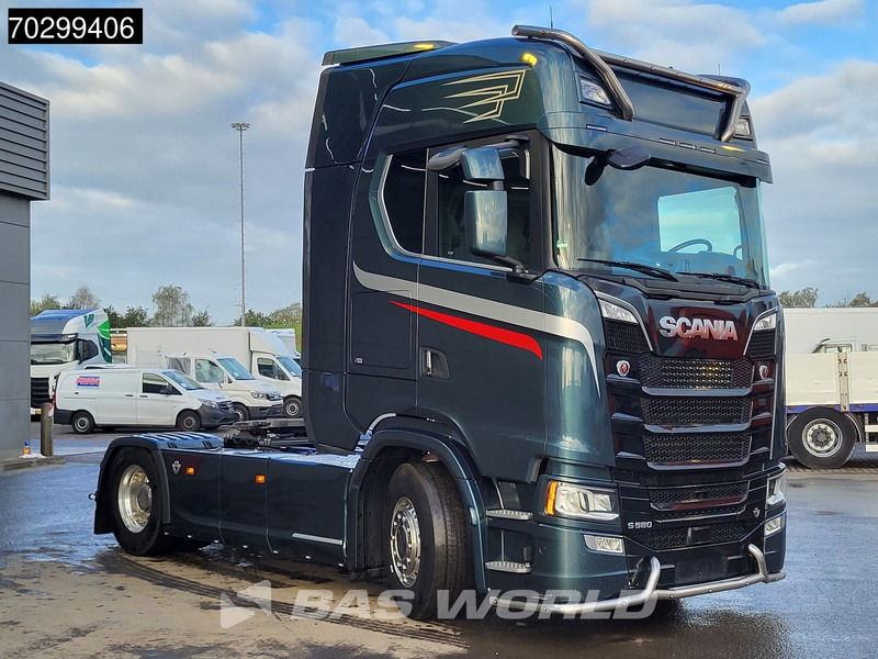 Scania S580 S 4X2 Full-Air Retarder Standairco 2xTanks Leder Navi ACC LED Euro 6 - Trækker: billede 3 Scania S580 S 4X2 Full-Air Retarder Standairco 2xTanks Leder Navi ACC LED Euro 6 - Trækker: billede 3
