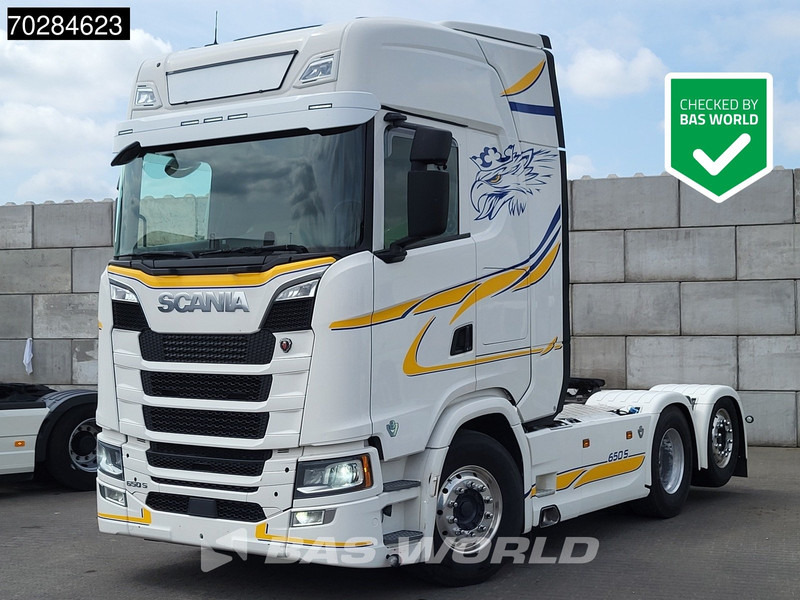 Scania S650 S 6X2 Retarder Liftachse Full-Air Leather Alcoa's - Trækker: billede 1 Scania S650 S 6X2 Retarder Liftachse Full-Air Leather Alcoa's - Trækker: billede 1