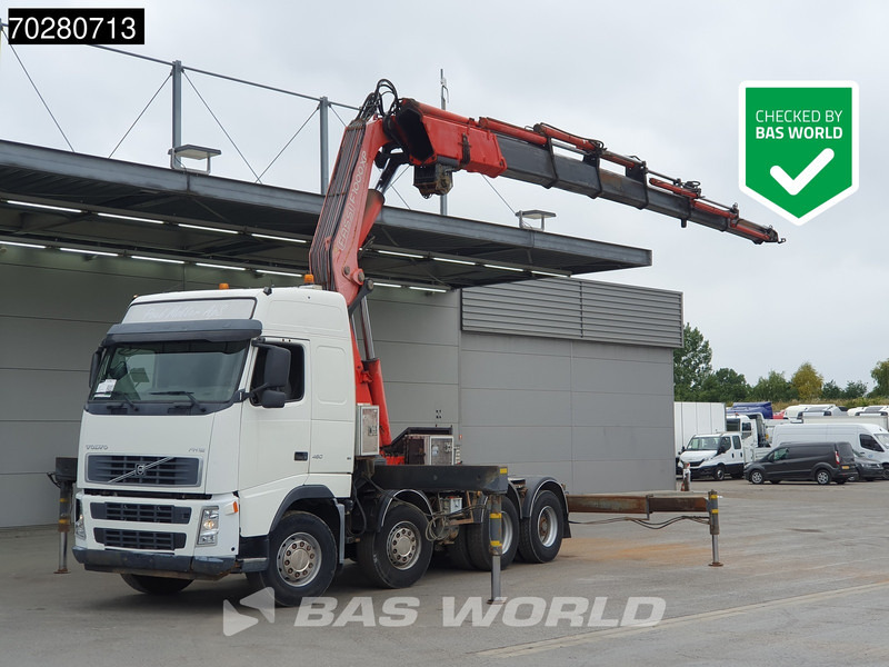 Volvo FH 460 FH 8X4 Manual Fassi F900A XP.27 Crane+Winch Big-Axle Lenkachse Kran Euro 3 - Trækker: billede 1 Volvo FH 460 FH 8X4 Manual Fassi F900A XP.27 Crane+Winch Big-Axle Lenkachse Kran Euro 3 - Trækker: billede 1