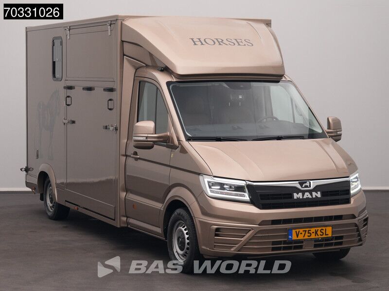 MAN TGE 3.180 Automaat Paardenwagen Hengstenuitvoering Trekhaak LED Airco Cruise Camera Euro6 Horsetruck Pferdetransport A/C Towbar Cruise con - Varebil: billede 5 MAN TGE 3.180 Automaat Paardenwagen Hengstenuitvoering Trekhaak LED Airco Cruise Camera Euro6 Horsetruck Pferdetransport A/C Towbar Cruise con - Varebil: billede 5