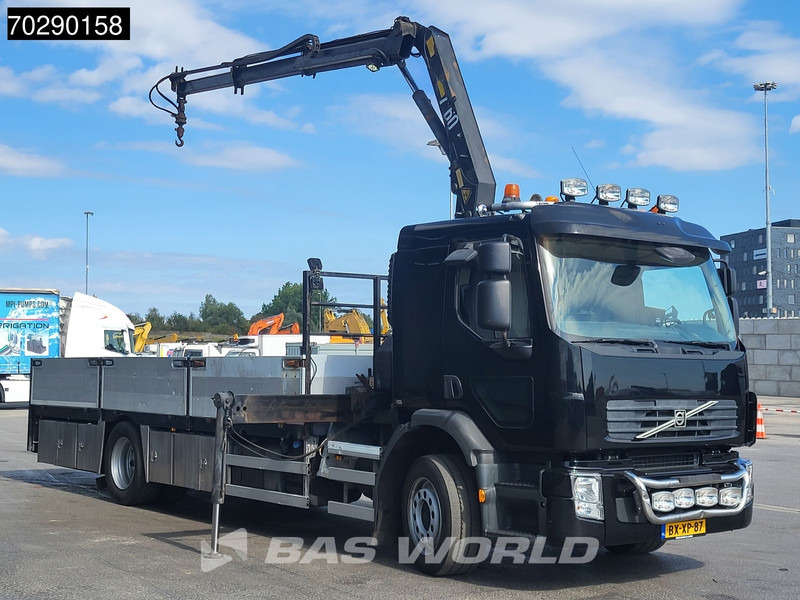 Volvo FE 240 4X2 HMF 760 K2 Kran Crane Remote control Manual Euro 5 - Lastbil med lad, Lastbil med kran: billede 3 Volvo FE 240 4X2 HMF 760 K2 Kran Crane Remote control Manual Euro 5 - Lastbil med lad, Lastbil med kran: billede 3