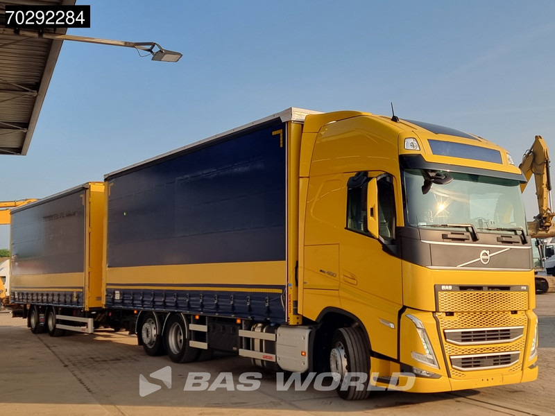 Volvo FH 460 6X2 LNG JUMBO LKW ACC Navi Standklima Liftachse Euro 6 - Lastbil med presenning: billede 5 Volvo FH 460 6X2 LNG JUMBO LKW ACC Navi Standklima Liftachse Euro 6 - Lastbil med presenning: billede 5