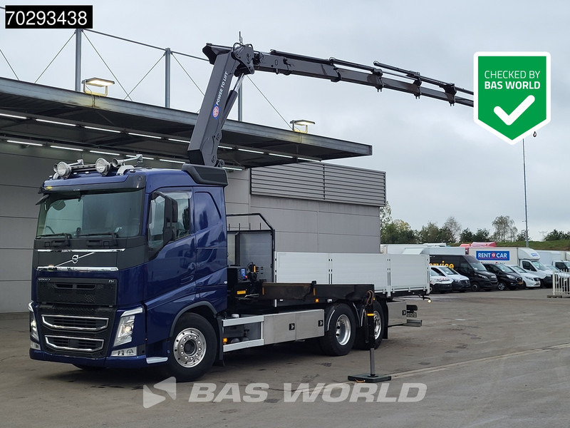 Volvo FH 500 FH 6X2 HMF 2620K-RC Crane Xenon Lift+Steering-Axle Automatic Euro 6 - Lastbil med lad, Lastbil med kran: billede 1 Volvo FH 500 FH 6X2 HMF 2620K-RC Crane Xenon Lift+Steering-Axle Automatic Euro 6 - Lastbil med lad, Lastbil med kran: billede 1