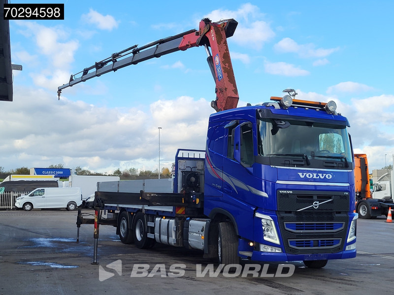 Volvo FH 540 FH 6X2 HMF 3220-K7 Crane Kran Lift-Axle Big-Axle Xenon Automatic Euro 6 - Lastbil med lad, Lastbil med kran: billede 3 Volvo FH 540 FH 6X2 HMF 3220-K7 Crane Kran Lift-Axle Big-Axle Xenon Automatic Euro 6 - Lastbil med lad, Lastbil med kran: billede 3