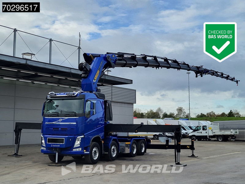 Volvo FH 540 FH 8X4 Palfinger PK165.002 TEC G Fly-Jib Winch Big-Axle VEB+ Euro 6 - Lastbil med lad, Lastbil med kran: billede 1 Volvo FH 540 FH 8X4 Palfinger PK165.002 TEC G Fly-Jib Winch Big-Axle VEB+ Euro 6 - Lastbil med lad, Lastbil med kran: billede 1