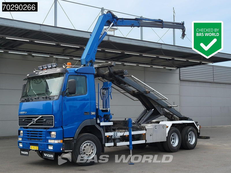 Volvo FH12 380 6X2 NL-Truck HMF 1463K2 Crane Steelsuspension Lift-Axle Manual Euro 3 - Lastbil kroghejs, Lastbil med kran: billede 1 Volvo FH12 380 6X2 NL-Truck HMF 1463K2 Crane Steelsuspension Lift-Axle Manual Euro 3 - Lastbil kroghejs, Lastbil med kran: billede 1