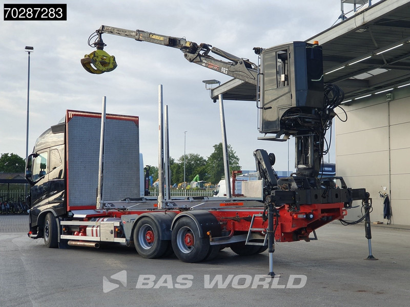 Volvo FH16 750 FH16 6X4 HIAB E96S 79 wood crane Retarder Dynamic-Steering Big-Axle Euro 6 - Tømmerbil, Lastbil med kran: billede 2 Volvo FH16 750 FH16 6X4 HIAB E96S 79 wood crane Retarder Dynamic-Steering Big-Axle Euro 6 - Tømmerbil, Lastbil med kran: billede 2