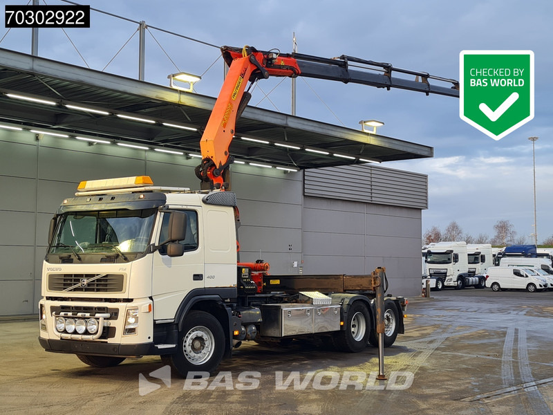 Volvo FM 400 FM 6X2 Palfinger PK20002 Crane 17tons Palift Lift+steering Axle Automatic Euro 3 - Lastbil kroghejs, Lastbil med kran: billede 1 Volvo FM 400 FM 6X2 Palfinger PK20002 Crane 17tons Palift Lift+steering Axle Automatic Euro 3 - Lastbil kroghejs, Lastbil med kran: billede 1