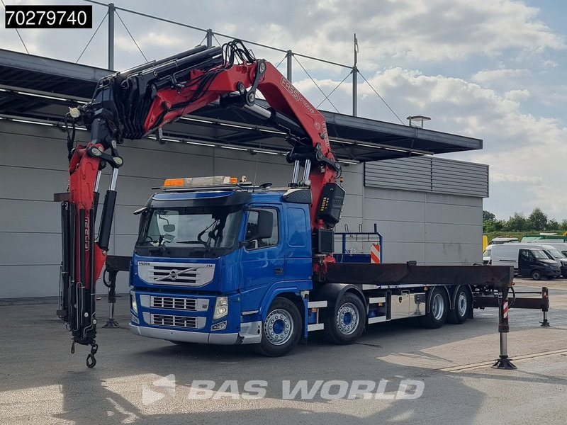 Volvo FM 450 8X2 FASSI 100 Ton/Meter Crane Kran 7 + 6 Jib Lift+steering Axle Euro 5 - Lastbil med lad, Lastbil med kran: billede 5 Volvo FM 450 8X2 FASSI 100 Ton/Meter Crane Kran 7 + 6 Jib Lift+steering Axle Euro 5 - Lastbil med lad, Lastbil med kran: billede 5