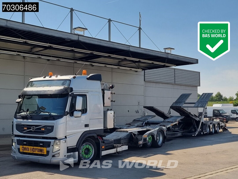 Volvo FM 460 6X2 Rolfo Hercules 3 Truck Transporter VEB+ Xenon Euro 5 - Biltransportør lastbil: billede 1 Volvo FM 460 6X2 Rolfo Hercules 3 Truck Transporter VEB+ Xenon Euro 5 - Biltransportør lastbil: billede 1