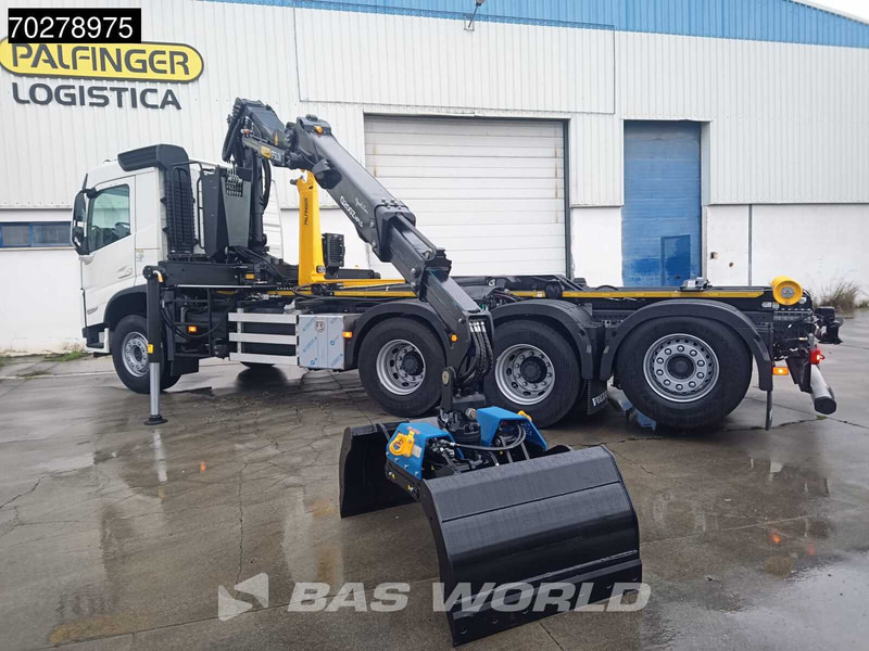 Volvo FM 460 8X4 NEW! Palfinger Q200Z95TR HPLS Crane + HT 24 TEC Hooklift ACC LED - Lastbil kroghejs, Lastbil med kran: billede 3 Volvo FM 460 8X4 NEW! Palfinger Q200Z95TR HPLS Crane + HT 24 TEC Hooklift ACC LED - Lastbil kroghejs, Lastbil med kran: billede 3