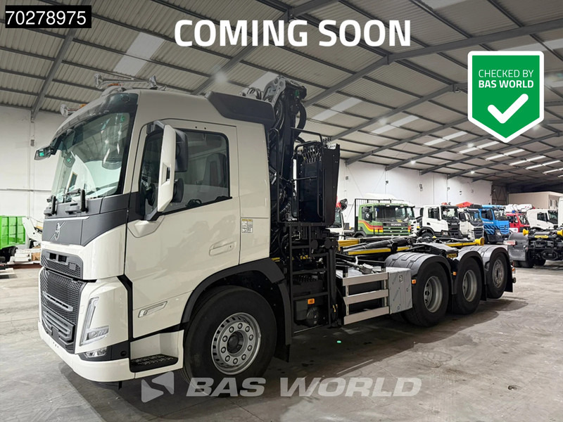Volvo FM 460 8X4 NEW! Palfinger Q200Z95TR HPLS Crane + HT 24 TEC Hooklift ACC LED - Lastbil kroghejs, Lastbil med kran: billede 1 Volvo FM 460 8X4 NEW! Palfinger Q200Z95TR HPLS Crane + HT 24 TEC Hooklift ACC LED - Lastbil kroghejs, Lastbil med kran: billede 1