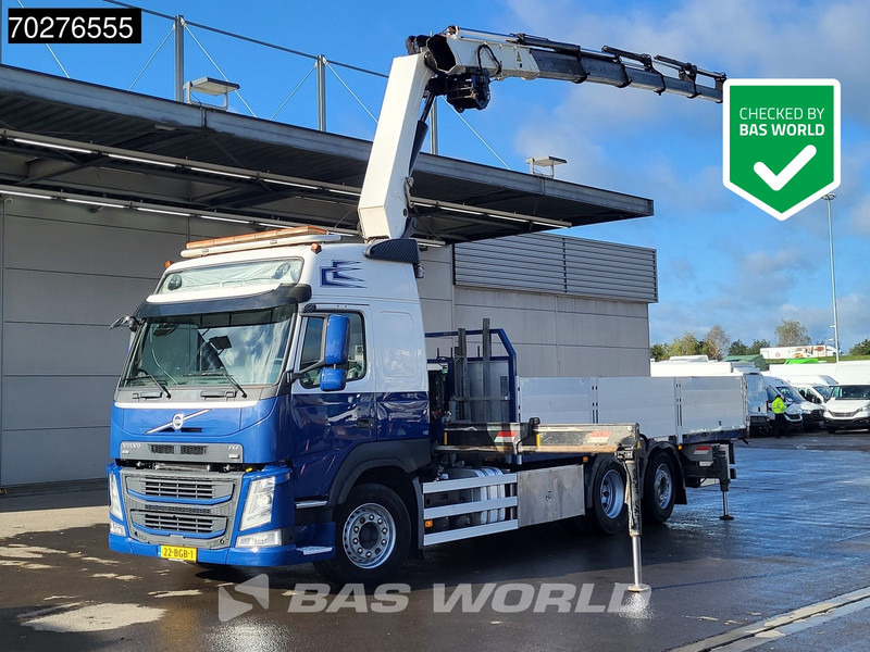 Volvo FM 500 FM 6X2 NL-Truck HMF 3220-K7 Kran Crane Winch Lift+Steering-Axle Euro 6 - Lastbil med lad, Lastbil med kran: billede 1 Volvo FM 500 FM 6X2 NL-Truck HMF 3220-K7 Kran Crane Winch Lift+Steering-Axle Euro 6 - Lastbil med lad, Lastbil med kran: billede 1