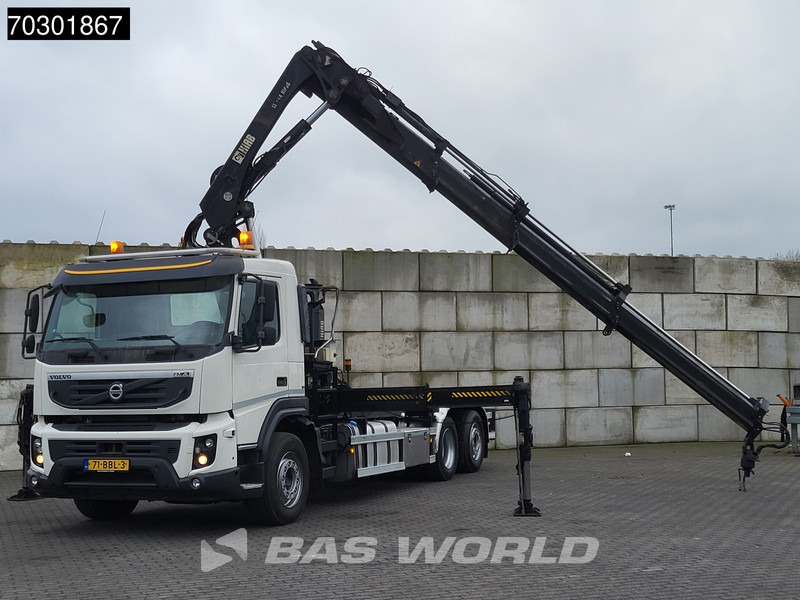 Volvo FMX 370 FMX 6X2 HIAB 244 E P-3 Hipro Kran + XR21S56 containersystem Lift+steering - Lastbil kroghejs, Lastbil med kran: billede 3 Volvo FMX 370 FMX 6X2 HIAB 244 E P-3 Hipro Kran + XR21S56 containersystem Lift+steering - Lastbil kroghejs, Lastbil med kran: billede 3