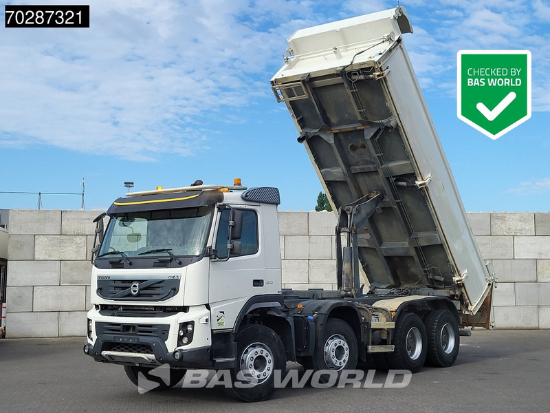 Volvo FMX 410 8X4 13m3 Marrel Tipper SteelSuspension 2-Side Kipper BigAxle Euro 5 - Tipvogn lastbil: billede 1 Volvo FMX 410 8X4 13m3 Marrel Tipper SteelSuspension 2-Side Kipper BigAxle Euro 5 - Tipvogn lastbil: billede 1