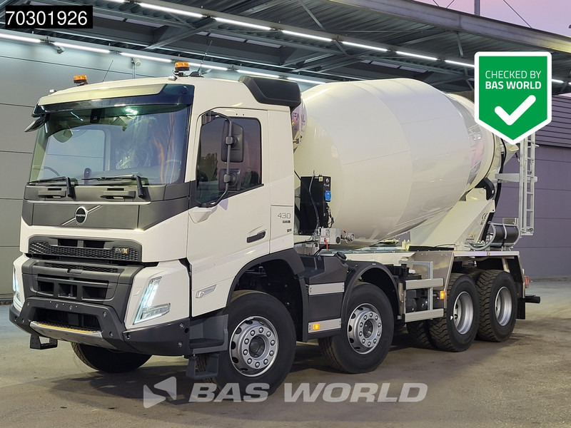 Volvo FMX 430 8X4 NEW! 10m3 Mixer Automatic Big-Axle Euro 6 - Betonbil: billede 1 Volvo FMX 430 8X4 NEW! 10m3 Mixer Automatic Big-Axle Euro 6 - Betonbil: billede 1