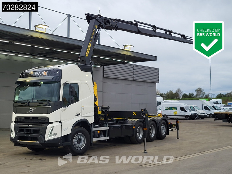 Volvo FMX 500 8X4 NEW! Palfinger PK33002 Crane + HT22TEC Hooklift Lift-Steering Axle - Lastbil kroghejs, Lastbil med kran: billede 1 Volvo FMX 500 8X4 NEW! Palfinger PK33002 Crane + HT22TEC Hooklift Lift-Steering Axle - Lastbil kroghejs, Lastbil med kran: billede 1