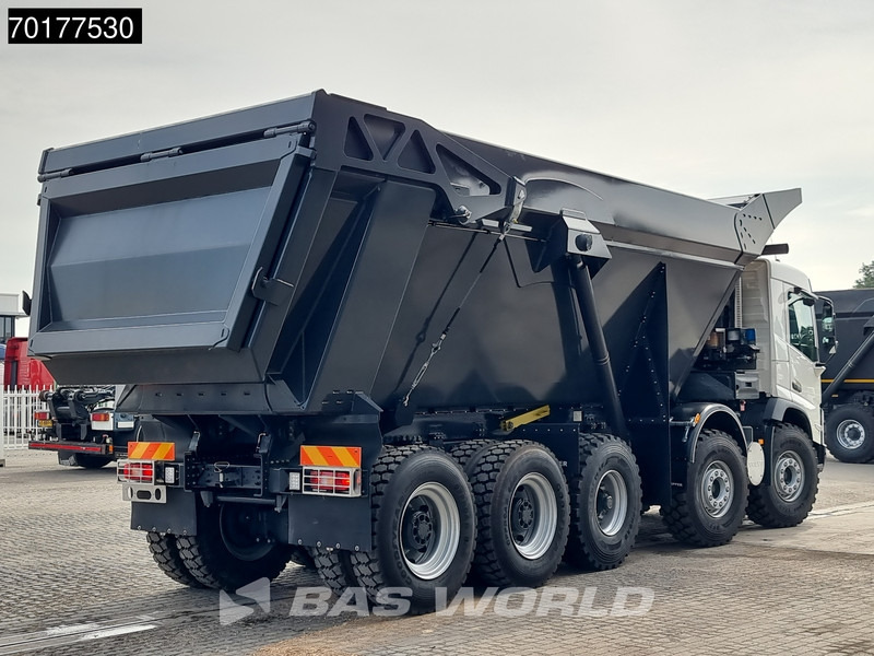 Ny Tipvogn lastbil Volvo FMX 520 10X4 50T Payload 30m3 Retarder Lift+Lenkachse Euro 3: billede 13