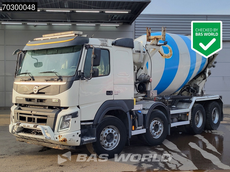 Volvo FMX 540 FMX 8X4 9m3 Liebherr HTM 904 EL Mixer Big-Axle Automatic Euro 6 - Betonbil: billede 1 Volvo FMX 540 FMX 8X4 9m3 Liebherr HTM 904 EL Mixer Big-Axle Automatic Euro 6 - Betonbil: billede 1