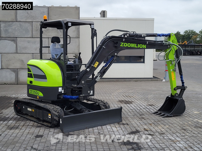 Ny Minigravemaskine Zoomlion ZE35 GU FACTORY WARRANTY – CE CERTIFIED: billede 8