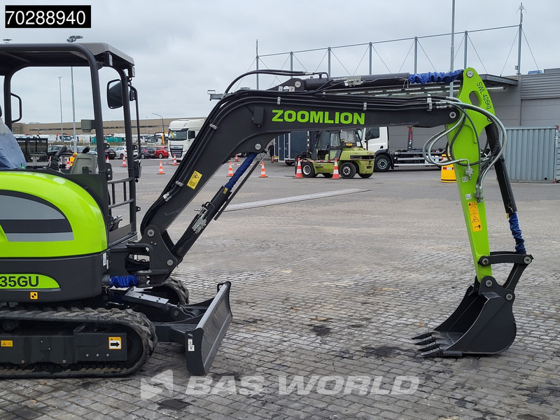 Ny Minigravemaskine Zoomlion ZE35 GU FACTORY WARRANTY – CE CERTIFIED: billede 9