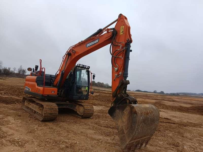 Doosan DX140LC-5 - Bæltegravemaskine: billede 2 Doosan DX140LC-5 - Bæltegravemaskine: billede 2