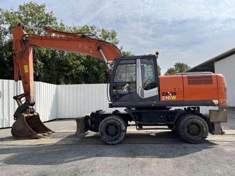 Hitachi Pelle sur Pneus ZX210W-3 - Hjulgravemaskine: billede 4 Hitachi Pelle sur Pneus ZX210W-3 - Hjulgravemaskine: billede 4