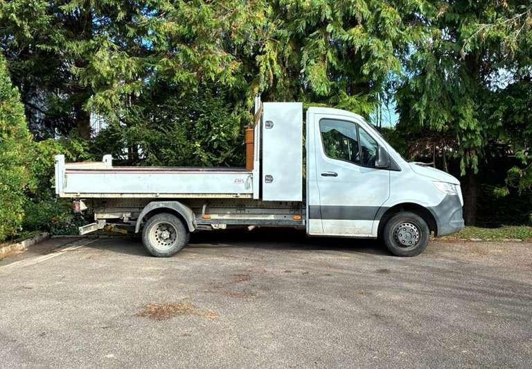 Mercedes Sprinter - Tipvogn lastbil: billede 1 Mercedes Sprinter - Tipvogn lastbil: billede 1