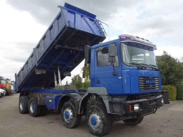 MAN 35.414 8x8 meiller kipper manual diesel pomp - Tipvogn lastbil: billede 1 MAN 35.414 8x8 meiller kipper manual diesel pomp - Tipvogn lastbil: billede 1