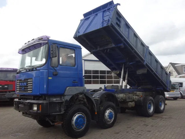 MAN 35.414 8x8 meiller kipper manual diesel pomp - Tipvogn lastbil: billede 2 MAN 35.414 8x8 meiller kipper manual diesel pomp - Tipvogn lastbil: billede 2