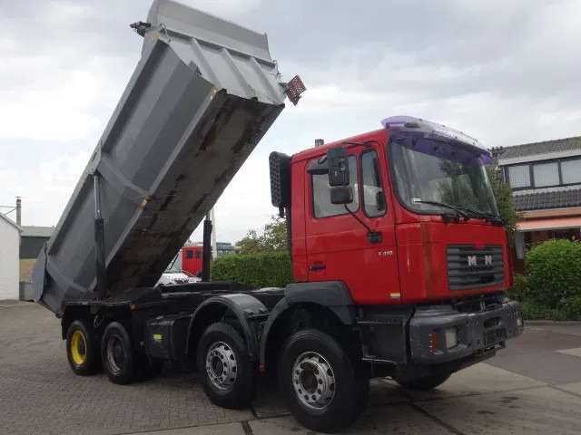 MAN FE 410 8x4 kipper,manual feulpomp,steel kipper - Tipvogn lastbil: billede 2 MAN FE 410 8x4 kipper,manual feulpomp,steel kipper - Tipvogn lastbil: billede 2