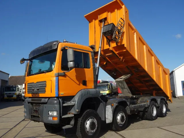 MAN TGA 41-440 8X6 MANUAL GEARBOX 22M3 MEILLER TIPPER - Tipvogn lastbil: billede 1 MAN TGA 41-440 8X6 MANUAL GEARBOX 22M3 MEILLER TIPPER - Tipvogn lastbil: billede 1