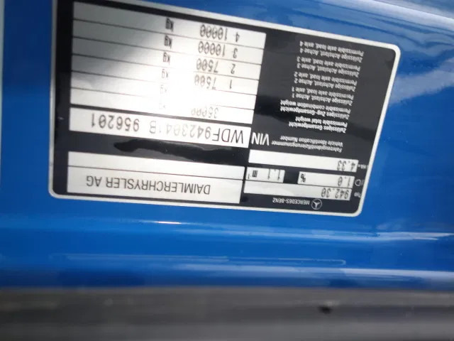 Tipvogn lastbil Mercedes-Benz Axor 3243 8X4: billede 16