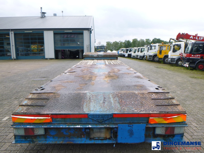 Broshuis 3-axle semi-lowbed trailer 45 t / extendable - Nedbygget platform sættevogn: billede 5 Broshuis 3-axle semi-lowbed trailer 45 t / extendable - Nedbygget platform sættevogn: billede 5