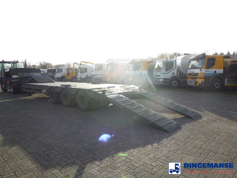 Broshuis 3-axle semi-lowbed trailer E-2130 / 73 t + ramps - Nedbygget platform sættevogn: billede 5 Broshuis 3-axle semi-lowbed trailer E-2130 / 73 t + ramps - Nedbygget platform sættevogn: billede 5
