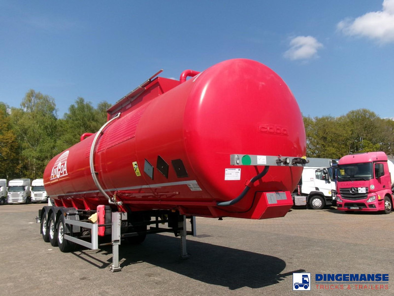 COBO Bitumen tank inox 34 m3 / 1 comp - Tanksættevogn: billede 2 COBO Bitumen tank inox 34 m3 / 1 comp - Tanksættevogn: billede 2