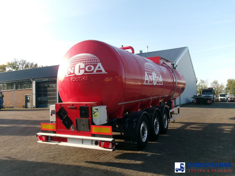COBO Bitumen tank inox 34 m3 / 1 comp - Tanksættevogn: billede 4 COBO Bitumen tank inox 34 m3 / 1 comp - Tanksættevogn: billede 4