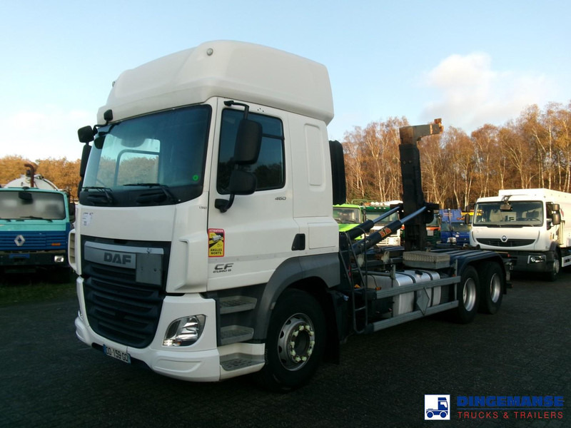 DAF CF 460 6x2 Euro 6 Hyva container hook 20 t - Lastbil kroghejs: billede 1 DAF CF 460 6x2 Euro 6 Hyva container hook 20 t - Lastbil kroghejs: billede 1