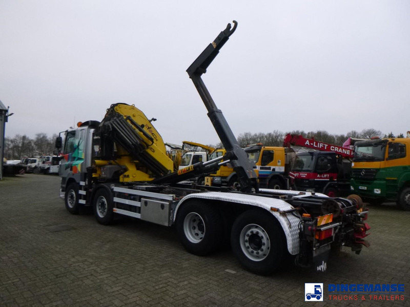 DAF CF 85.410 8x2 Hyva container hook + crane - Lastbil med kran: billede 4 DAF CF 85.410 8x2 Hyva container hook + crane - Lastbil med kran: billede 4
