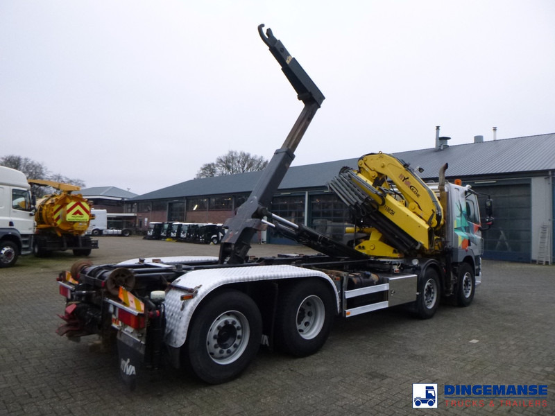 DAF CF 85.410 8x2 Hyva container hook + crane - Lastbil med kran: billede 3 DAF CF 85.410 8x2 Hyva container hook + crane - Lastbil med kran: billede 3