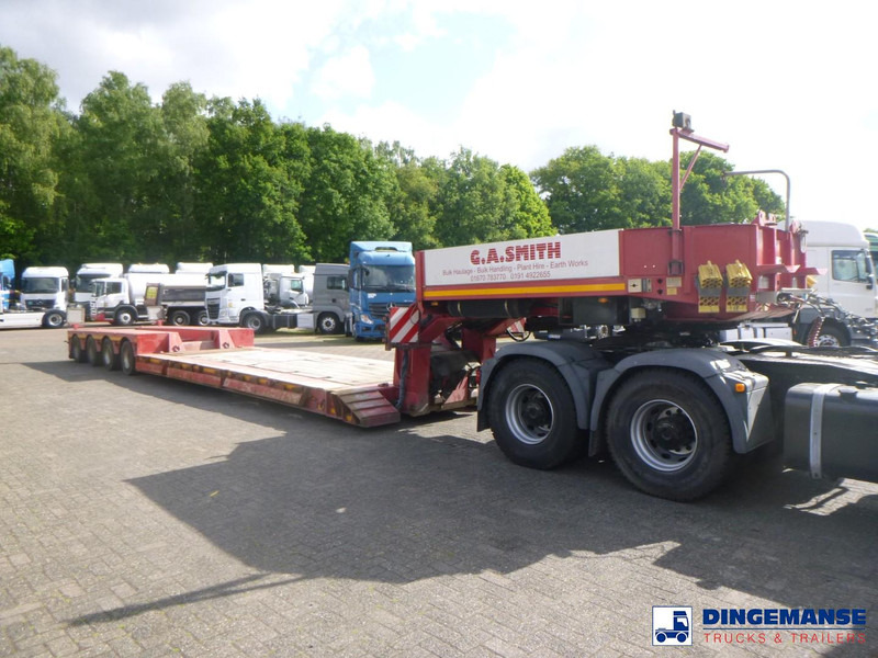 Faymonville 4-axle lowbed trailer 72t STBZ-4VA - Nedbygget platform sættevogn: billede 2 Faymonville 4-axle lowbed trailer 72t STBZ-4VA - Nedbygget platform sættevogn: billede 2