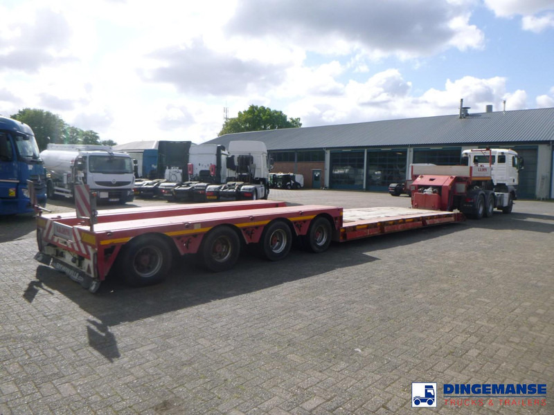 Faymonville 4-axle lowbed trailer 72t STBZ-4VA - Nedbygget platform sættevogn: billede 4 Faymonville 4-axle lowbed trailer 72t STBZ-4VA - Nedbygget platform sættevogn: billede 4