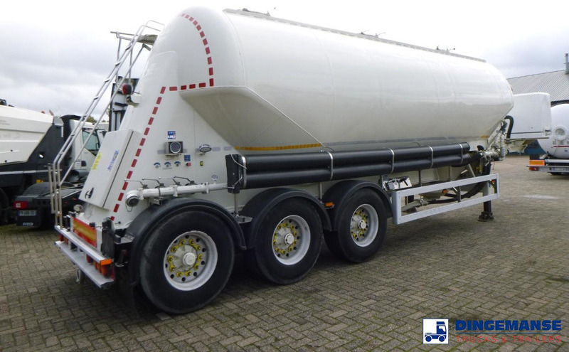 Feldbinder Powder tank alu 40 m3 + engine/compressor - Tanksættevogn: billede 4 Feldbinder Powder tank alu 40 m3 + engine/compressor - Tanksættevogn: billede 4